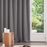 Σετ Κουρτίνες Συσκότισης (135x240) Με Τρουκς A-S Odelie Grey 120598B