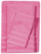 Πετσέτα Προσώπου (50x90) Das Home Happy Towels 500gsm Ροζ