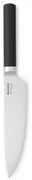 Μαχαίρι Brabantia Profile 1003293, 12,5 cm, Σκληρυμένος χάλυβας, ανθεκτικός στις γρατζουνιές και τη διάβρωση, Μαύρο