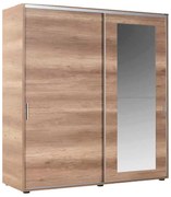 ΝΤΟΥΛΑΠΑ - ΠΑΠΟΥΤΣΟΘΗΚΗ ΜΕ ΚΑΘΡΕΠΤΗ 120x40x212 εκ TORI velco-642-8273-40