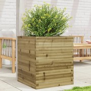 vidaXL Ζαρντινιέρα Κήπου 60x60x68,5 εκ. από Εμποτισμένο Ξύλο Πεύκου