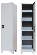 Ντουλάπα KOYA Μεταλλική Ανοιχτό Γκρί 50x45x190 εκ. 50x45x190 εκ.