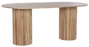 Τραπεζαρία Home ESPRIT Φυσικό Ξυλο παουλόβνια Ξύλο MDF 180 x 90 x 75 cm