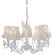 Φωτιστικό Οροφής Πολύφωτο Aca Ekavi EG166085PW White Gold