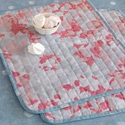 Σουπλά TAT13-TAT14 (Σετ 2τμχ) 45x35 Blue-Pink Palamaiki Cotton-Polyester
