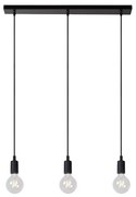 Φωτιστικό Κρεμαστό Lucide 08408-03-30 FIX Μαύρο Ματ (Black Mat)