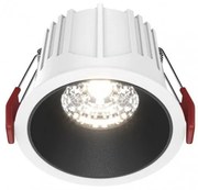 Χωνευτό Σποτ Οροφής Alfa LED 15W 4000K Μαύρο-Λευκό DL043-01-15W4K-D-RD-WB MAYTONI DL043-01-15W4K-D-RD-WB Μαύρο-Λευκό