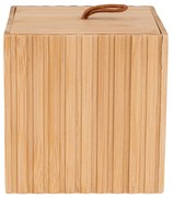 Κουτί Αποθήκευσης-Οργάνωσης Μπάνιου Bamboo Essentials Estia 9x8εκ. 02-13165