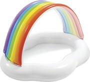 Intex Πισίνα Φουσκωτή Intex Rainbow Cloud Baby Pool ( 57141)