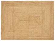 vidaXL Χαλί Μπεζ 140 x 200 cm Γιούτα