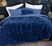 Κουβερτοπαπλωμα Υπερδιπλο Nau Coast True Navy 240Χ220 Nef-Nef Homeware