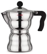 Καφετιέρα Espresso Moka AAM33/3 150ml Silver-Black Alessi Αλουμίνιο