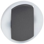 Πλακίδιο Διακόπτη με Φωτεινό Δακτύλιο Graphite Celiane 065204 Legrand-65204-Ανθρακί 065204