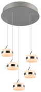 Φωτιστικό Κρεμαστό Trio Lighting DIOS 331430507 Νίκελ ματ (Nickel Mat- Satin) 2300+3000+4000K