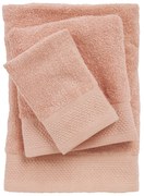 Πετσέτες Μπάνιου (Σετ 3τμχ) Das Home Best 0832 Pink 450gsm