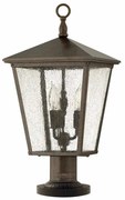 Επιδαπέδιο Φωτιστικό 3xE14 60W IP44 Μπρονζέ Trellis HK-TRELLIS3-L Elstead HK-TRELLIS3-L Μπρονζέ