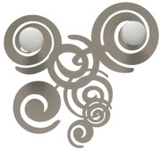 Κρεμάστρα τοίχου 30Χ30εκ Arabesque,χάλυβας,μπέζ,Arti e Mestieri