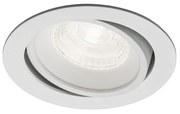 Λευκή Adjustable Βάση-Απαιτείται LED Module Viokef 4219600