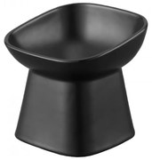 Μπωλ Φαγητού Για Κατοικίδια Κεραμικό Diagonal Tower 200ml LBTYMZK1782 Black Yamazaki