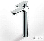 Μπαταρία Νιπτήρα Υψηλή Klint Eurorama Chrome 142310P-100