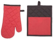 Σετ Πιάστρα &amp; Γάντι Perfetto Coral 20x25 &amp; 17x27 - Nef-Nef Homeware