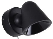 Σποτ Φωτιστικό Τοίχου LED Μαύρο ENZO 4280901 Viokef 4280901 Μαύρο