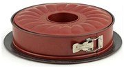 Φόρμα με Αποσπώμενη Βάση Iris Granite (Σετ 3Τμχ) Φ28cm Red Keystone Aluminium