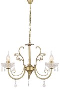 Φωτιστικό Κρεμαστο Aca DLA12153P FABERGE Οξυντέ (Bronzed)
