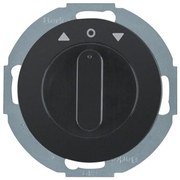 Διακόπτης Ρολών περιστροφικός μαύρος R.Classic Berker-38112145-Μαύρο 38112145