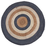 ΧΑΛΙ ΓΙΟΥΤΑ BELLO ANTHRACITE ROUND - 120cm-Στρογγυλό - 2003120 - 2003120