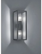 Απλίκα Φωτιστικό Τοίχου 2xΕ27 Ανθρακί ΙΡ44 Φανάρι Garonne 201860242 Trio Lighting-201860242-Ανθρακί 201860242