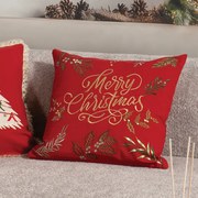 Χριστουγεννιάτικο Μαξιλάρι (45x45) Nef-Nef Homeware Christmas Deco Merry