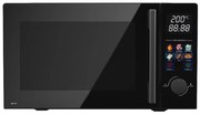 Φούρνος μικροκυμάτων Finlux FMO-2525, 4250W, 25 l, 8 προγράμματα, Συναγωγή, Γκριλ, Χρονοδιακόπτης, Μαύρο