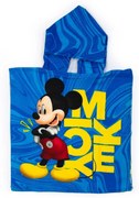 Πόντσο Παιδικό Microfiber 50x100εκ. Mickey 93 Blue Disney DimCol