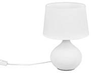 Πορτατίφ 20xH29cm 1xE14 Λευκό Καπέλο Βάση Trio Lighting Martin R50371001