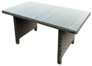 Τραπέζι Dining Βεράντας Arizona-Κήπου Ε673 140x80x70cm Brown