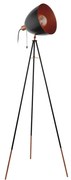 Φωτιστικό Δαπέδου Vintage Industrial Eglo CHESTER 49386 Μαύρο