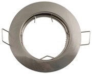 Σποτ Φωτιστικό Οροφής Χωνευτό 6cm GU10 50W IP20 Arlight-304161-Νίκελ Ματ 0304161