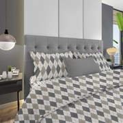 Μαξιλαροθήκη Φάκελος Φανελένια 50x70εκ. Diamond 328 Grey DimCol