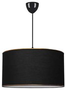 Φωτιστικό οροφής μονόφωτο PWL-1091 pakoworld Ε27 μαύρο Φ38x70εκ