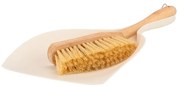 ESTIA ΣΚΟΥΠΑ ΜΕ ΦΑΡΑΣΙ ΧΕΙΡΟΣ BAMBOO ESSENTIALS IVORY 36x23x8cm