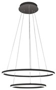 Φωτιστικό Κρεμαστό Fabas Luce Giotto 3508-48-101 Μαύρο