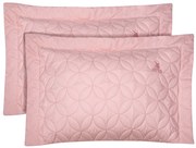 Ζεύγος Μαξιλαροθήκες Microfiber 50x70+8εκ. Classic 2359 Nude Greenwich Polo Club