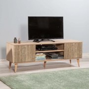 ΕΠΙΠΛΟ ΤΗΛΕΟΡΑΣΗΣ SOHO MEGAPAP ΑΠΟ ΜΕΛΑΜΙΝΗ ΧΡΩΜΑ SONOMA 140X40X50 ΕΚ.