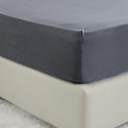 Σεντόνι Υπέρδιπλο Με Λάστιχο (160x200+40) Nima Tender Γκρι