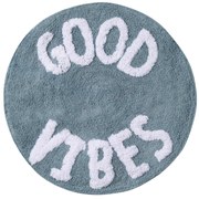 ΣΤΡΟΓΓΥΛΟ ΧΑΛΑΚΙ ΜΠΑΝΙΟΥ Δ60cm DAS HOME - BATHMATS 0680