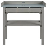 Esschert Design Πάγκος Εργασίας Κήπου CF29G Γκρι