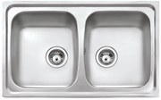 Teka Starbright 80 E-XN 2B Νεροχύτης λείο Matt 80cm