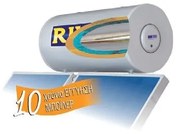 Rivo ΜΠΟΪΛΕΡ ΗΛΙΑΚΟΥ ΘΕΡΜΟΣΙΦΩΝΑ STI200 ΤΡΙΠΛΗΣ ΕΝΕΡΓΕΙΑΣ INOX RIVO ST KANEL-44.9.ΒΗ2003/Ι
