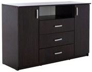 ΜΠΟΥΦΕΣ ΜΕ 2 ΝΤΟΥΛΑΠΙΑ Κ 3 ΣΥΡΤΑΡΙΑ ADLER WENGE HM2430.02 120X45X85Y εκ.